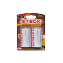 Pilha Alcalina 1.5V Tipo D Pack C/2 Steck Pa15D2 0