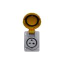 Tom Ang Quasar 2P+T 16A 110/130V 4H Am Ip67 Steck Qua3044 0