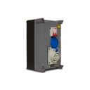 Qd.Tom Ind. 2X16A 1Xn3046 Ip40 Steck S310101 1