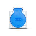Tom Quasar C/Tampa 2P+T 10A 250V Nbr14136 Azul Steck S8640 2