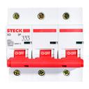 Disjuntor Serie Sd3 100A 3P Curva C 10Ka Steck Sdd3C100 0
