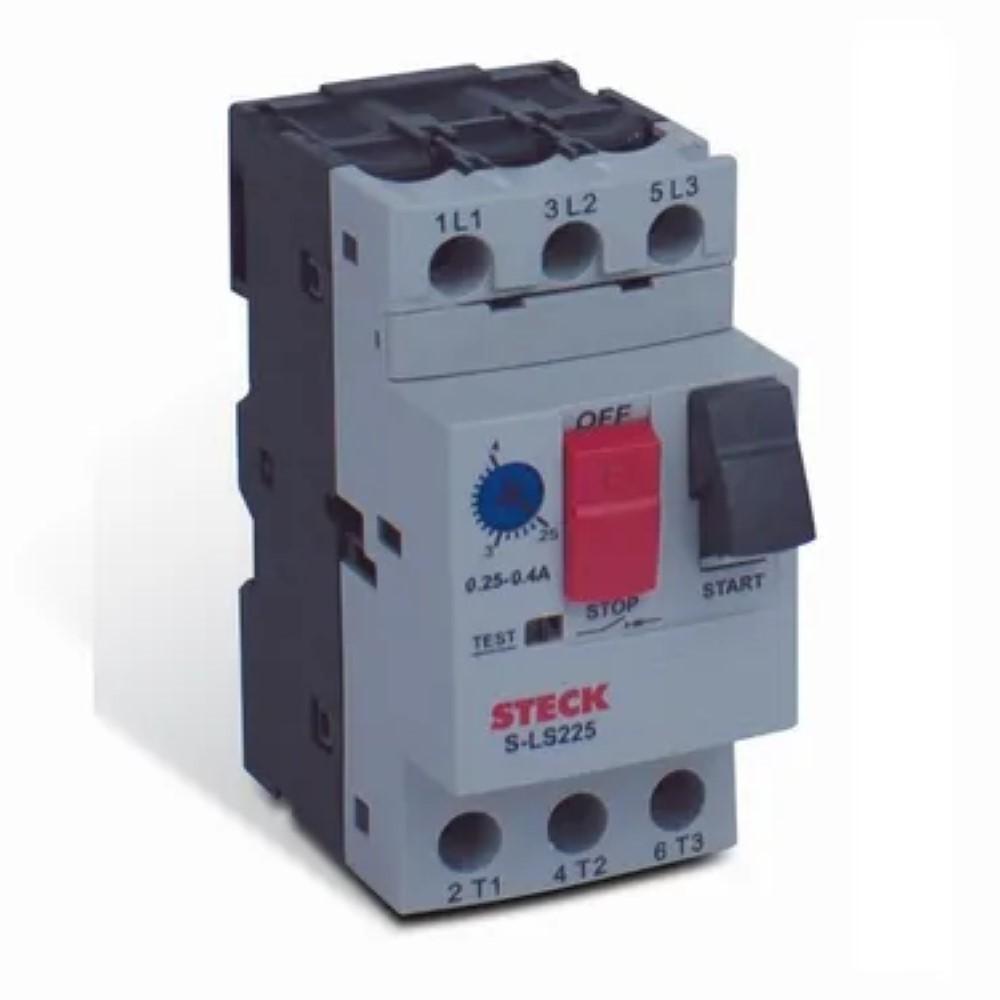 Disjuntor Motor Challenger 3P 25A 9-14A Steck Sls2251F