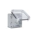 Caixa Pass Light 102X102X55Mm S/ Emb Trans Ip55 Steck Stx111 2
