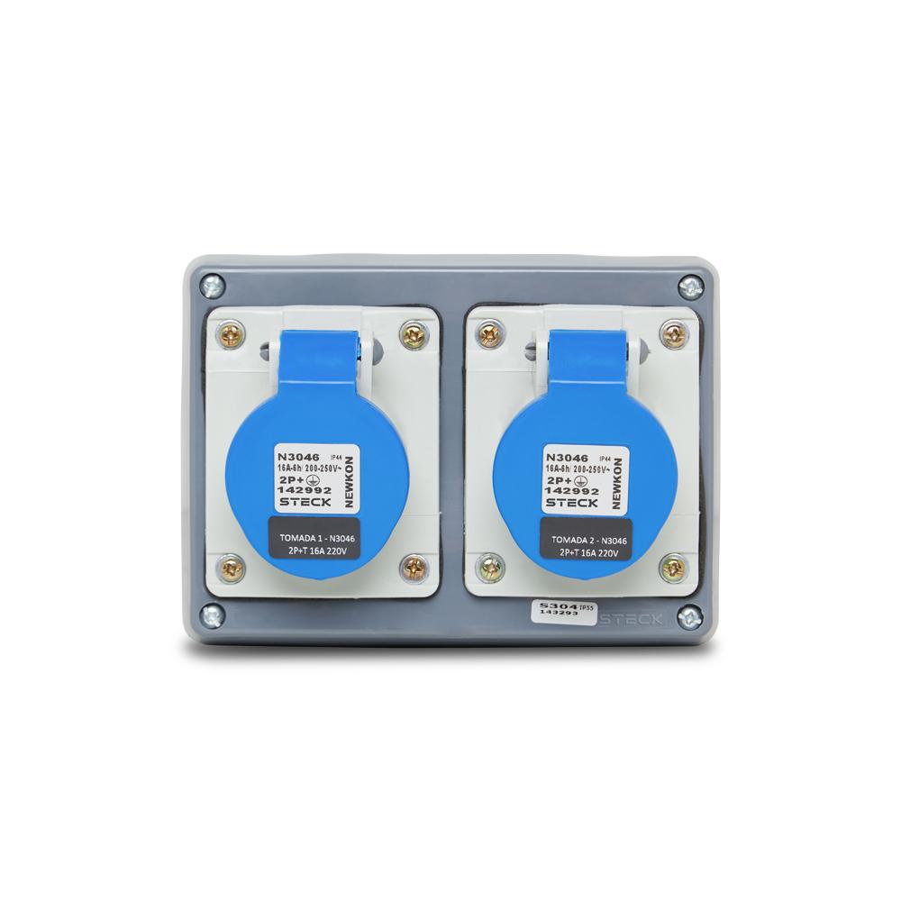 Qd Tom Ind 1Xn4044 1Xn3046 Ip44 Steck S304154