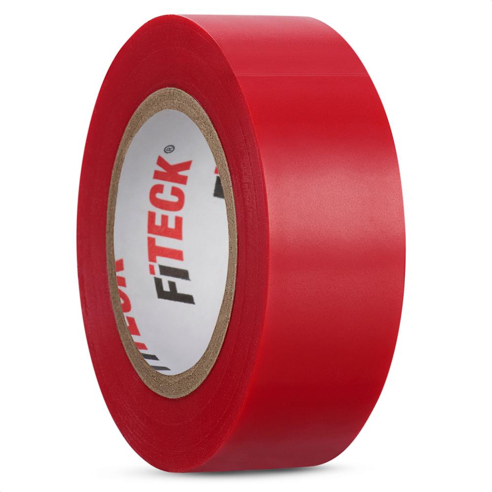 Fita Isolante Fiteck 18Mm X 10M 0-90C 700V Vermelha Steck Sft1310Vm