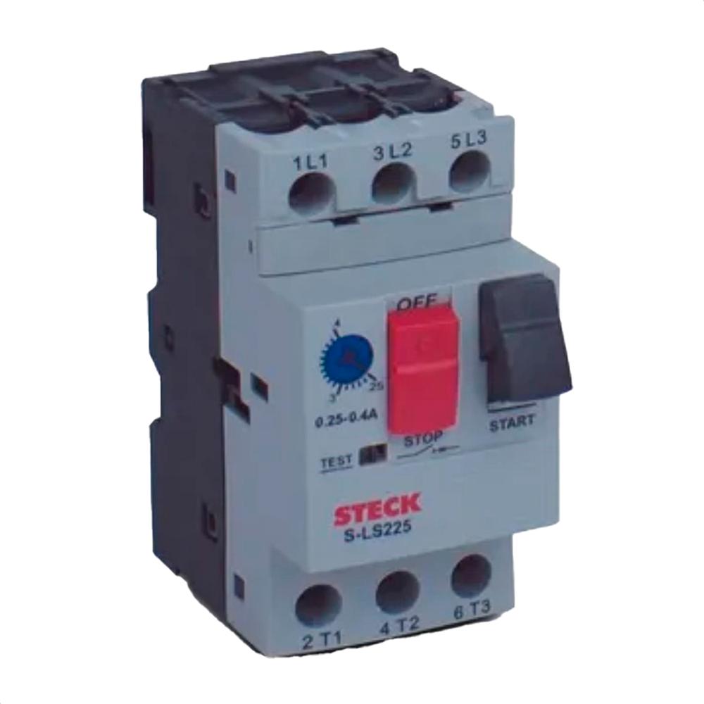 Disj Motor Challenger 3P 25A 2,5-4A Steck Sls2251C