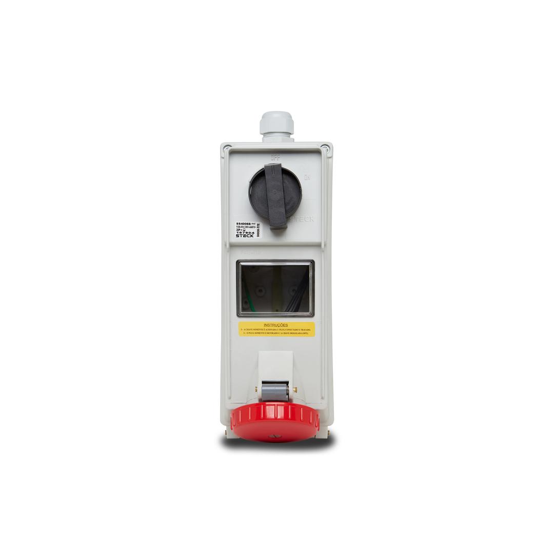 Tom Sob Surelock 3P+T 16A 380/440V 6H Vm Bq Steck Ss4006B