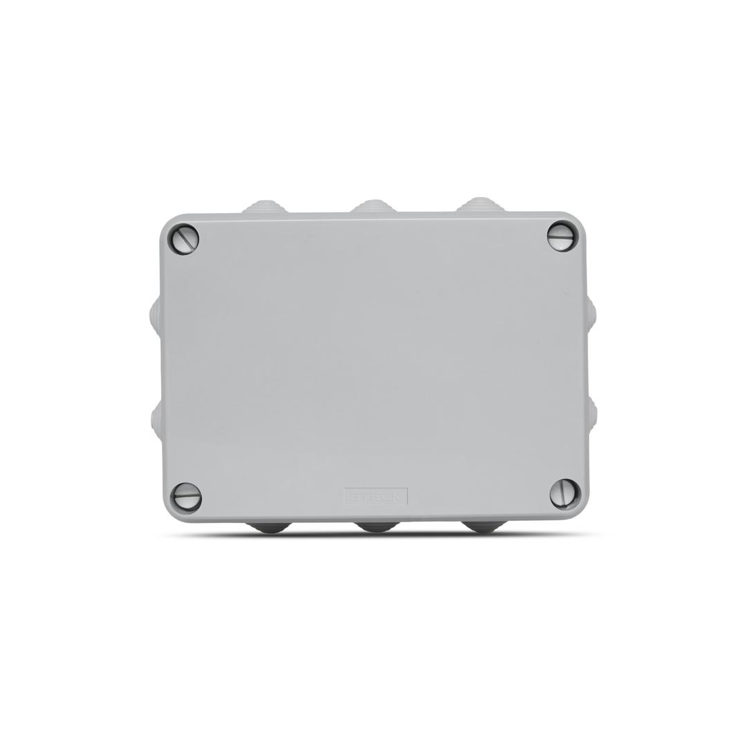 Caixa Pass 154X110X70Mm 10Emb Cz Opaca Ip55 Steck Ssv161